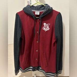 Men’s Red and Black Harry Potter Varsity Jacket